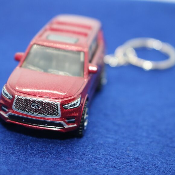 Matchbox 2022 Infiniti QX80 suv customized into keychain pe - Picture 3 of 4